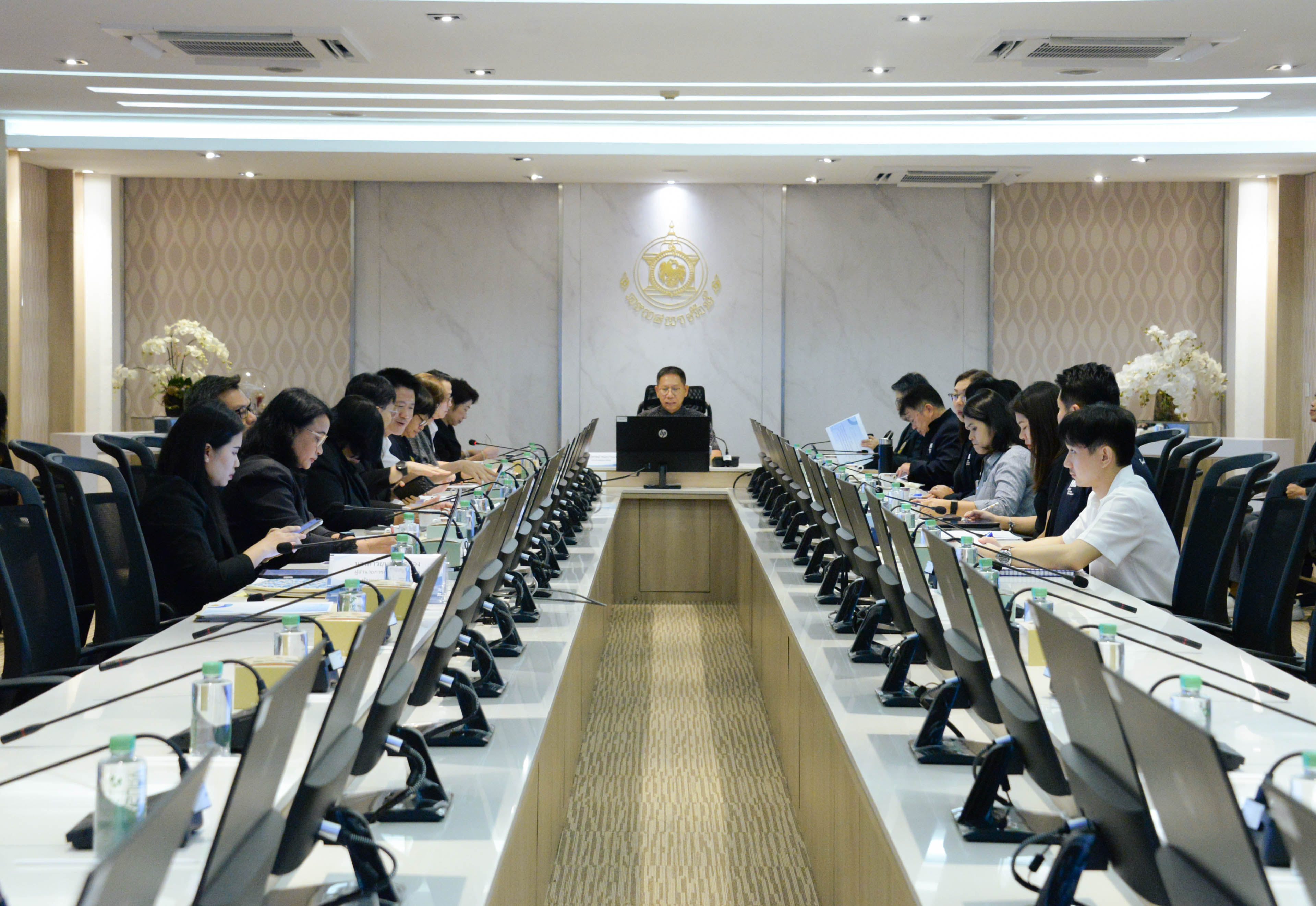 การประชุมคณะกรรมการบริหารโครงการ "ศูนย์ที่พักอาศัยสำหรับผู้สูงอายุแบบครบวงจร" (Senior Complex) บนที่ราชพัสดุแปลงหมายเลขทะเบียนที่ สป.623 และ สป.646 ตำบลบางปลา อำเภอบางพลี จังหวัดสมุทรปราการ ครั้งที่ 1/2569