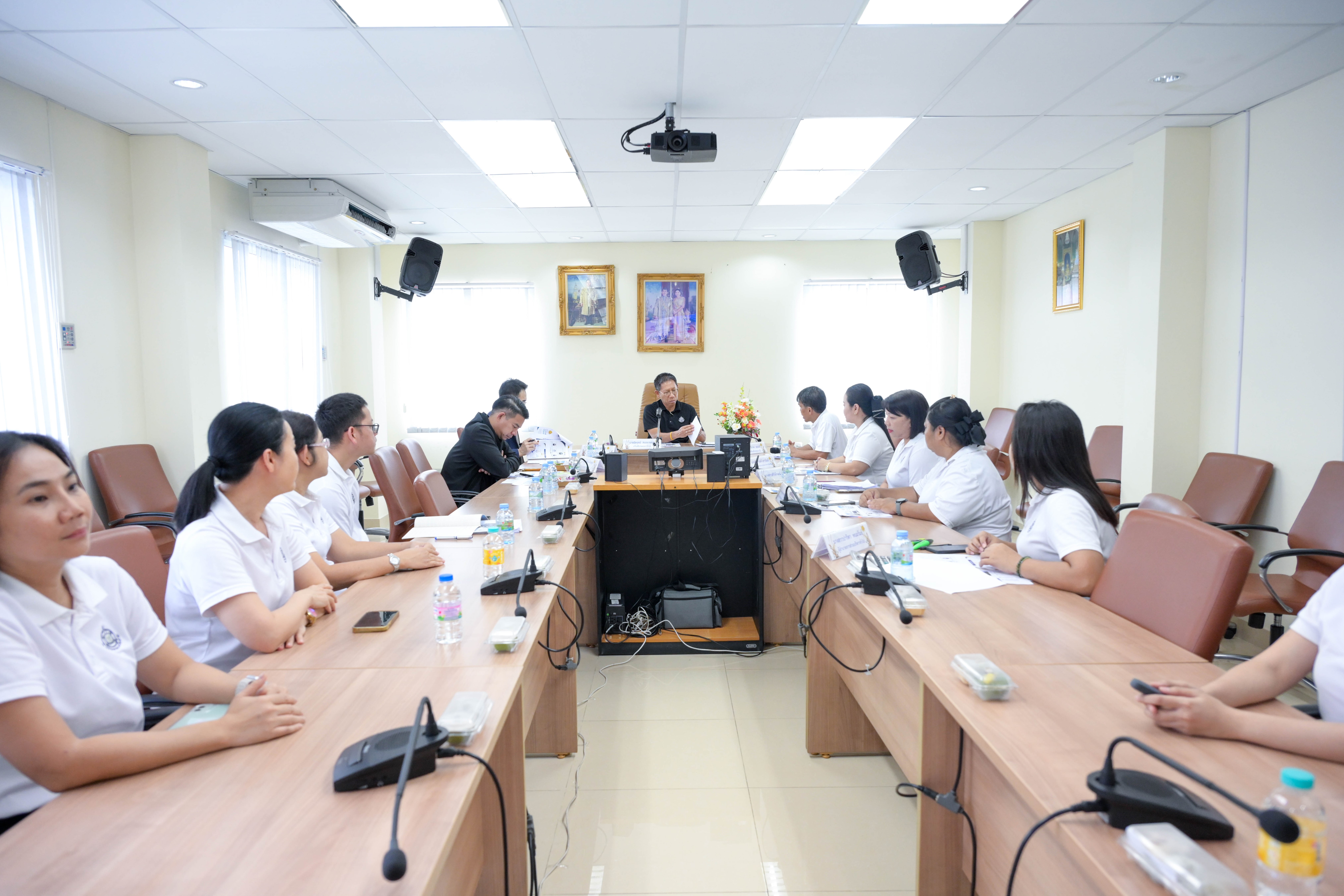 อธิบดีกรมธนารักษ์ พร้อมด้วยคณะผู้บริหารกรมธนารักษ์ เข้าตรวจเยี่ยมสำนักงานธนารักษ์พื้นที่ปทุมธานี