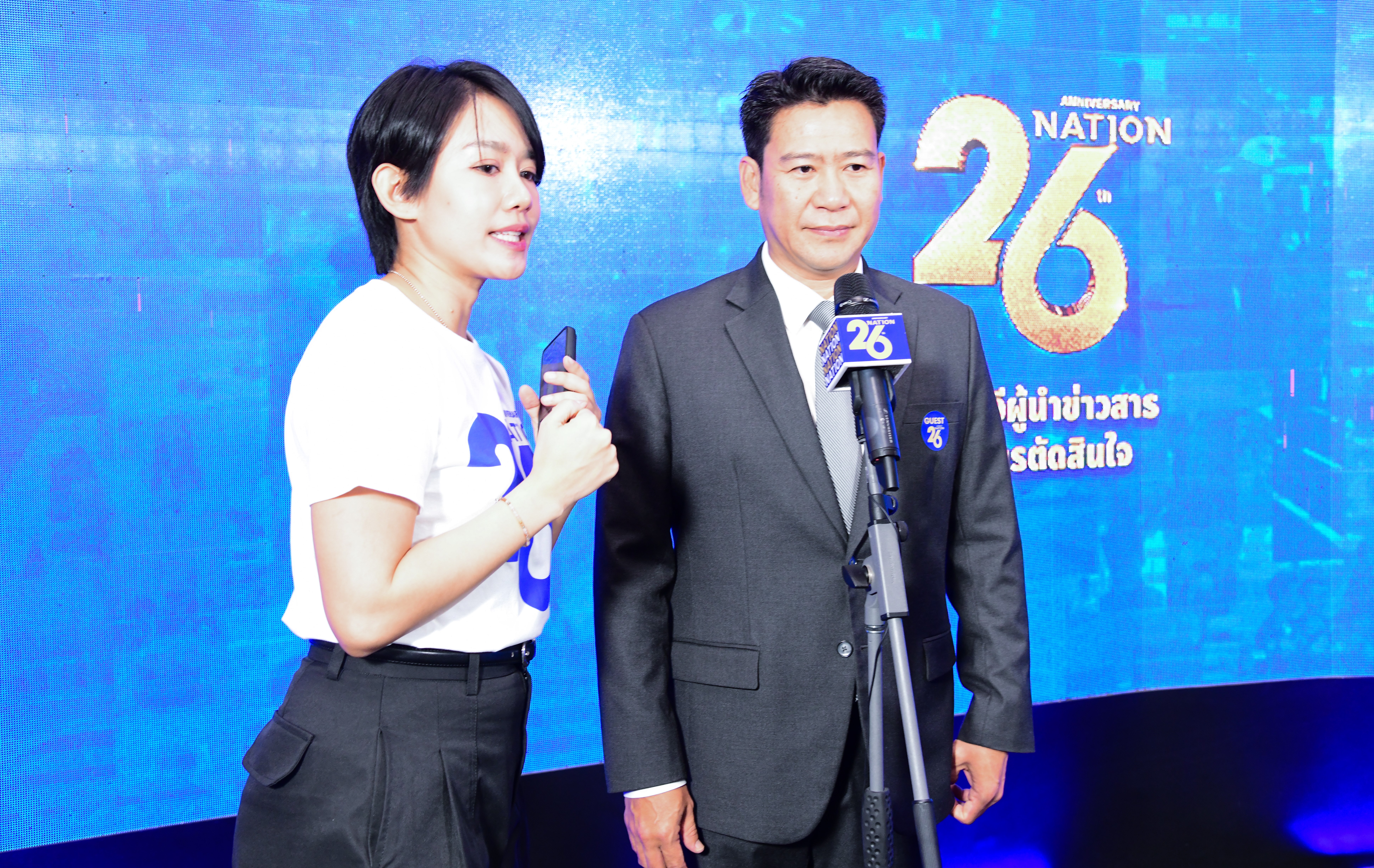 กรมธนารักษ์ ร่วมแสดงความยินดีเนชั่นทีวี ครบรอบ 26 ปี