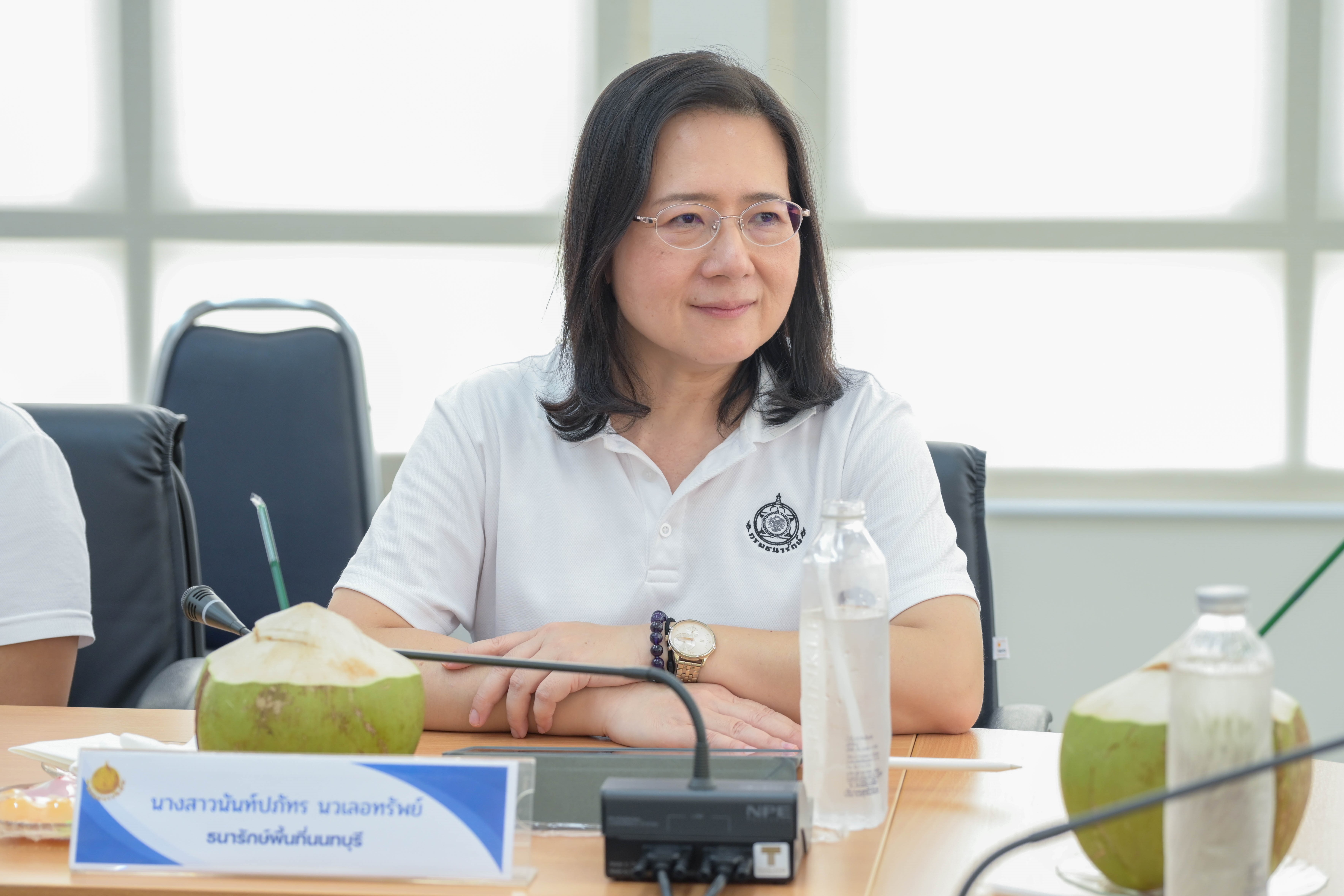 อธิบดีกรมธนารักษ์ พร้อมด้วยคณะผู้บริหารกรมธนารักษ์ เข้าตรวจเยี่ยมสำนักงานธนารักษ์พื้นที่นนทบุรี